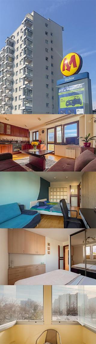Apartament Mokotow Varšava Exteriér fotografie